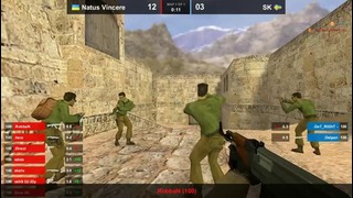 DreamHack 2011: Na`Vi vs SK (Map 1, dust2) HQ