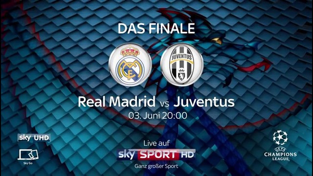 Juventus vs Real Madrid! UCL 2017 Finale Trailer by SKY