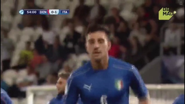 Италия – Дания | Чeмпиoнaт Eвpoпы U-21 | Обзор матча