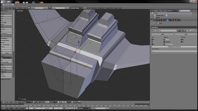 Blender 3D Sci-Fi Space Ship Speed Modeling