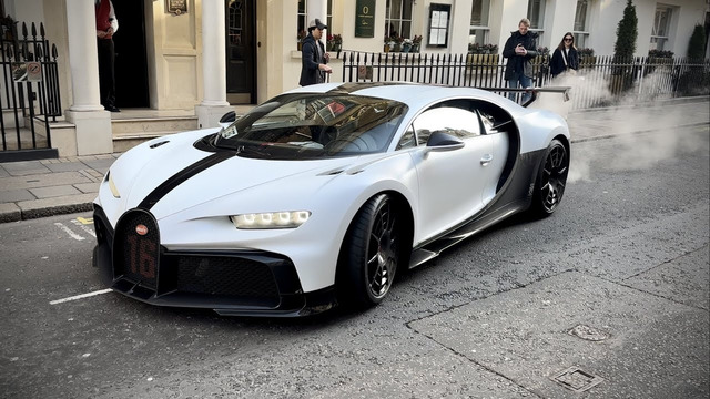 4m Bugatti Chiron Pur Sport gets a ticket in London