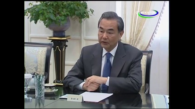 O‘zbekiston Prezidenti Xitoy tashqi ishlar vaziri Van Ini qabul qildi (23.V.2016)