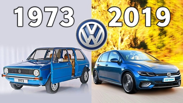 Эволюция развития машин Volkswagen Golf 1973 – 2019