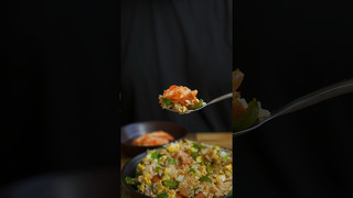 Керан Поккымпаб 계란볶음밥 Жареный рис с ветчиной и яйцом