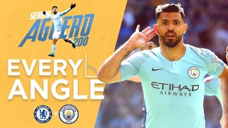 AGUERO’S 200TH GOAL | EVERY ANGLE | Man City 2-0 Chelsea | Community Shield 2018/19