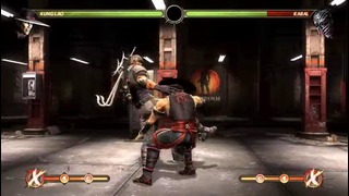 Mortal Kombat 9 – Kung Lao 35-65% combos (в собственном исполнении)