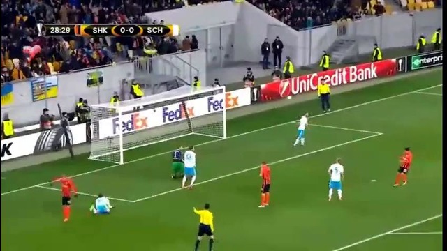 Шахтер Донецк 0-0 Шальке Лига Европы – Плей-офф – 1/16