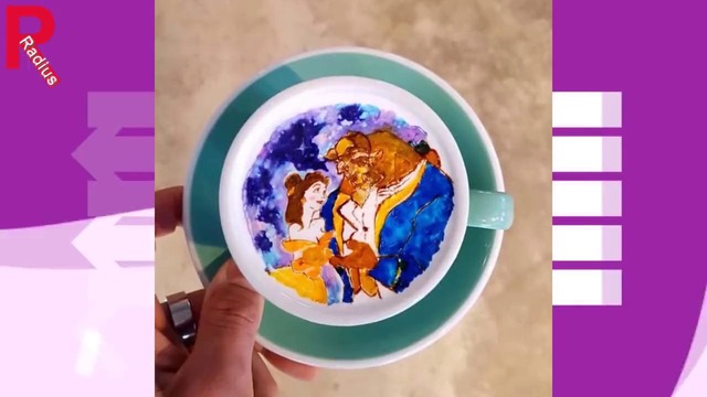 Кофе-арт Рисунки на кофейной пенке Мастер класс