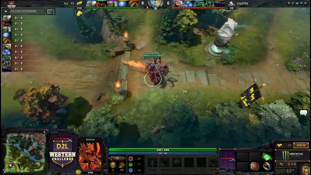 HyperX D2L Western Challenge – Na’Vi vs Empire game 2