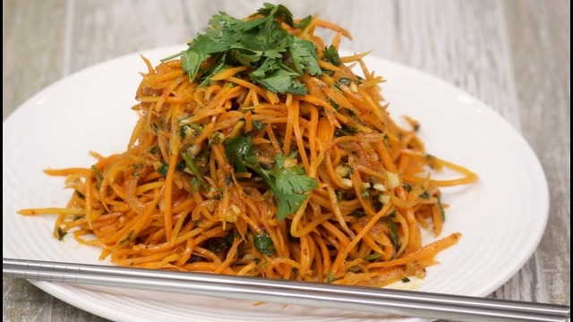 Корейский салат – Морковьча