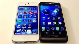 IPhone 5 vs. Motorola Droid Razr M