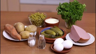 Оливье – ёлка новогодний салат рецепты на новый 2017 год