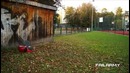 Убился об стену