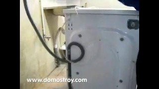 Установка стиральной машины. Видео инструкция