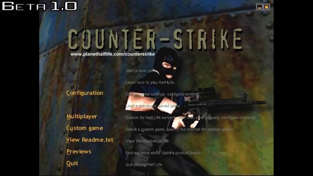 [RU] Counter-Strike Beta 1 – История Версий CS