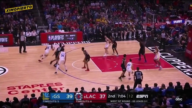 NBA 2019 Playoffs. Golden State Warriors vs LA Clippers – Game 4 – April 21,2019