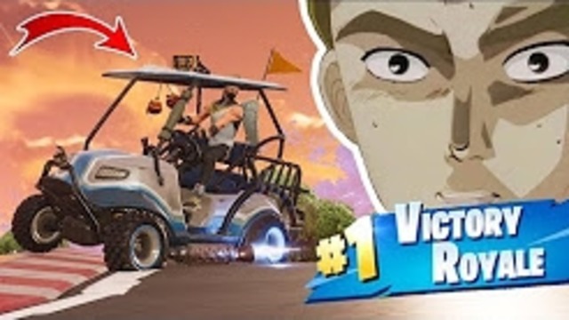 New golf kart crazy plays – Fortnite WTF Moments 16