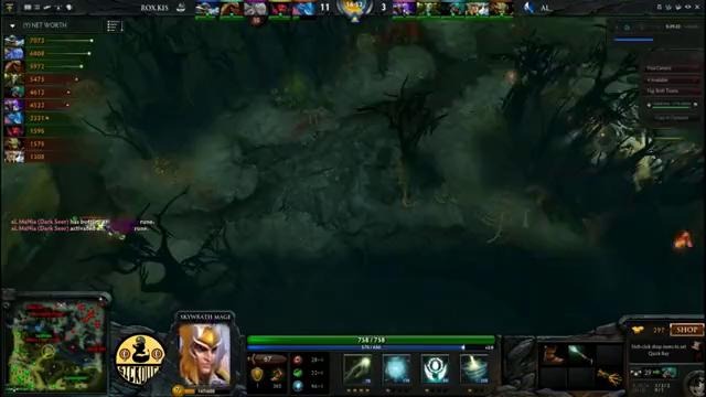 DOTA2] ROX.KIS vs AL game 1 Ti3 west qualify