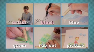 Basic lexis 14 – Drawing a picture [English Club TV]