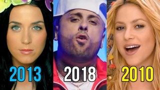 Самые популярные клипы 2010-2018 по версии YouTube