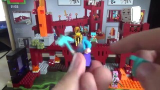 МАЙНКРАФТ В РЕАЛЬНОСТИ! – Lego Minecraft 21122 Адская крепость