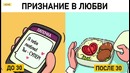 Любовь до и после 30 лет