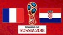 Франция – Хорватия | Чемпионат Мира 2018 | Плей-офф | Финал