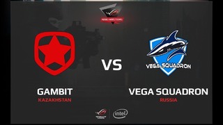 Map 2.Gambit vs Vega Squadron, mirage, ROG MASTERS 2017 Grand Finals