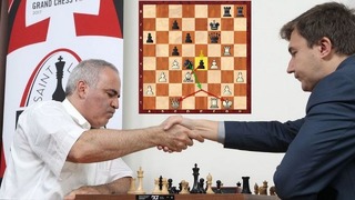 Шахматы. Гарри Каспаров упустил блестящий шанс победить Сергея Карякина
