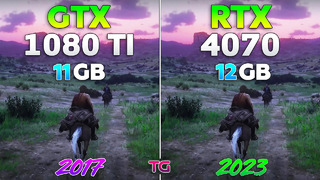 GTX 1080 Ti vs RTX 4070 – Test in 10 Games