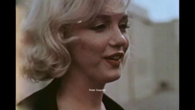Marilyn Monroe Interviewed For Attended Party President Khrushchev 1959