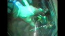 Смерч в воронке с водой