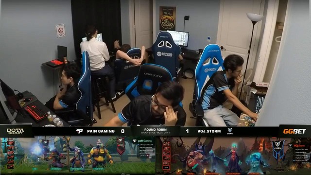 (Eng)PaiN vs VGJ.Storm #2 DOTA Summit 9 V1lat, SumaiL, Cr1t, Group Stage