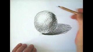 Рисунок шара – быстро