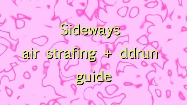 CS 1.6] Sideways air strafing + ddrun guide + handshow (bodyboy1993@mail.ru)
