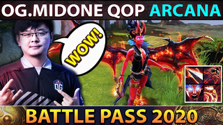 OG.MidOne First Time EPIC NEW Queen of Pain Arcana Eminence of Ristul Dota 2