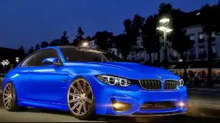BMW 4 Series coupe on Vossen wheels with body kit M4 2015