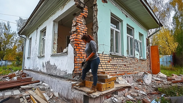 Young Mum and Son Renovate Old House Back to New in 2 Years | Start to Finish