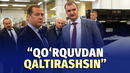 Medvedev Yevropada «adashgan» dronlar haqida gapirdi