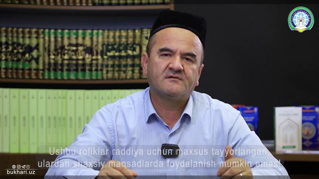 SALAFIYLARNING BIDʼAT-XUROFOTLARI”. 5-qism: “Hech bir alloma oʻzi amal qilgan mazhabini tark etmagan