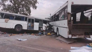 Два автобуса столкнулись в Сенегале