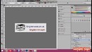 Adobe photoshopda sayt uchun banner tayyorlash