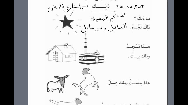 Мединский курс арабского языка том 1. Урок 3