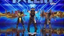 Золотая кнопка за крутой танец в стиле Mortal Kombat