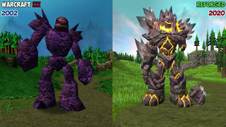 Warcraft III Reforged – Neutral Units (Barrens Harpy Centaur Dino) Part 2 Comparison (2002 VS 2020)