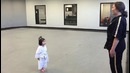 3-летняя тхэквондистка повторяет кодекс чести единоборца
