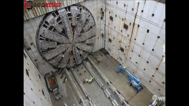 Берта – самая огромная подземная машина в мире