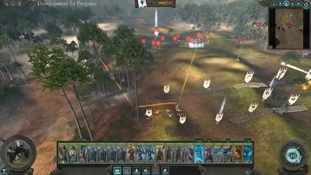 Total War: Warhammer 2 Битва Высшие эльфы