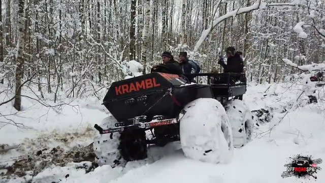 OffroadSPB. Вадим пересел на трактора, «Адская просека»