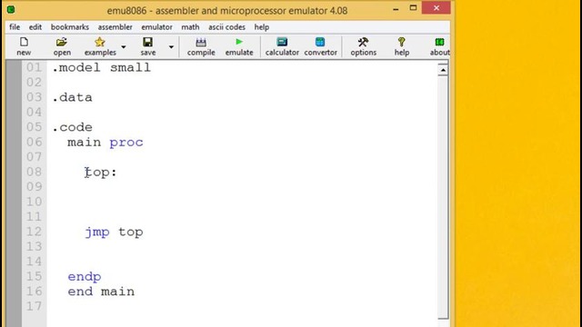 Assembly Language Programming Tutorial – 26 – JMP Instruction